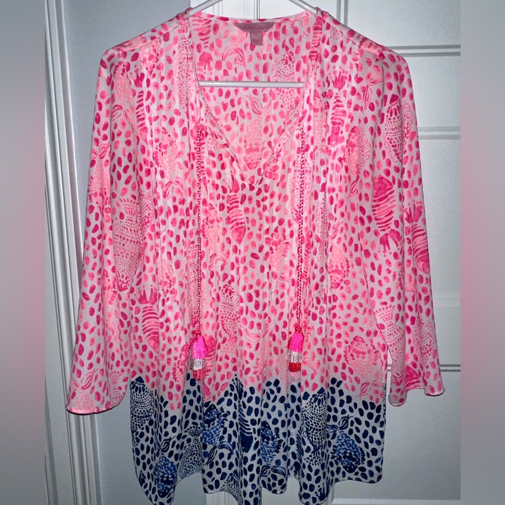 Lilly Pulitzer Sale! Marilina Tunic Top Size S